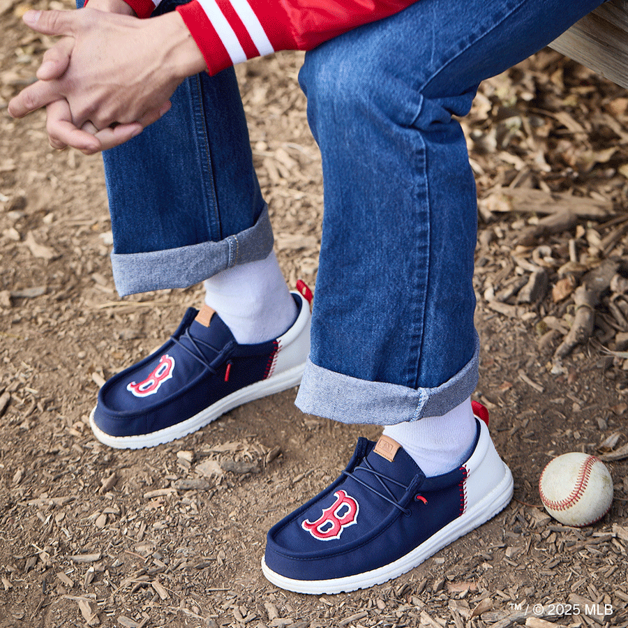 MLB Red Sox?Wally Funk - Red Sox Navy/White - Image 2