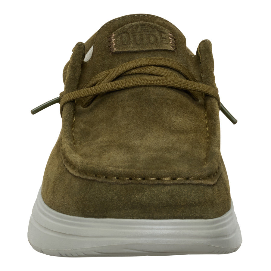 Wally Comf Suede - Dark Olive/Stone Grey - Image 5