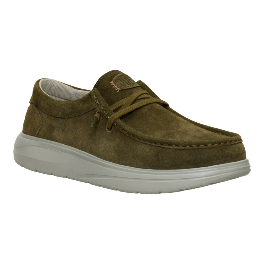 Wally Comf Suede - Dark Olive/Stone Grey - Image 9