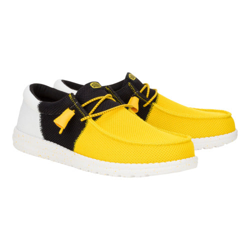 Wally Tri Varsity Mesh - Yellow/Black - Image 2