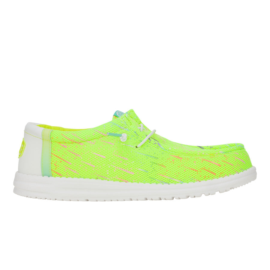 Wally Party Mesh - Lime Punch/White - Image 8