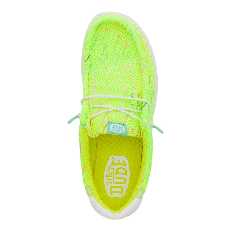 Wally Party Mesh - Lime Punch/White - Image 6