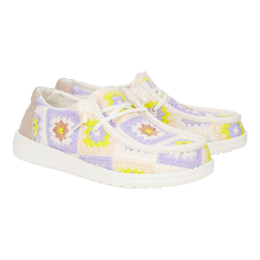 Wendy Cottage Crochet - Egret/Lavender/Multi - Image 3