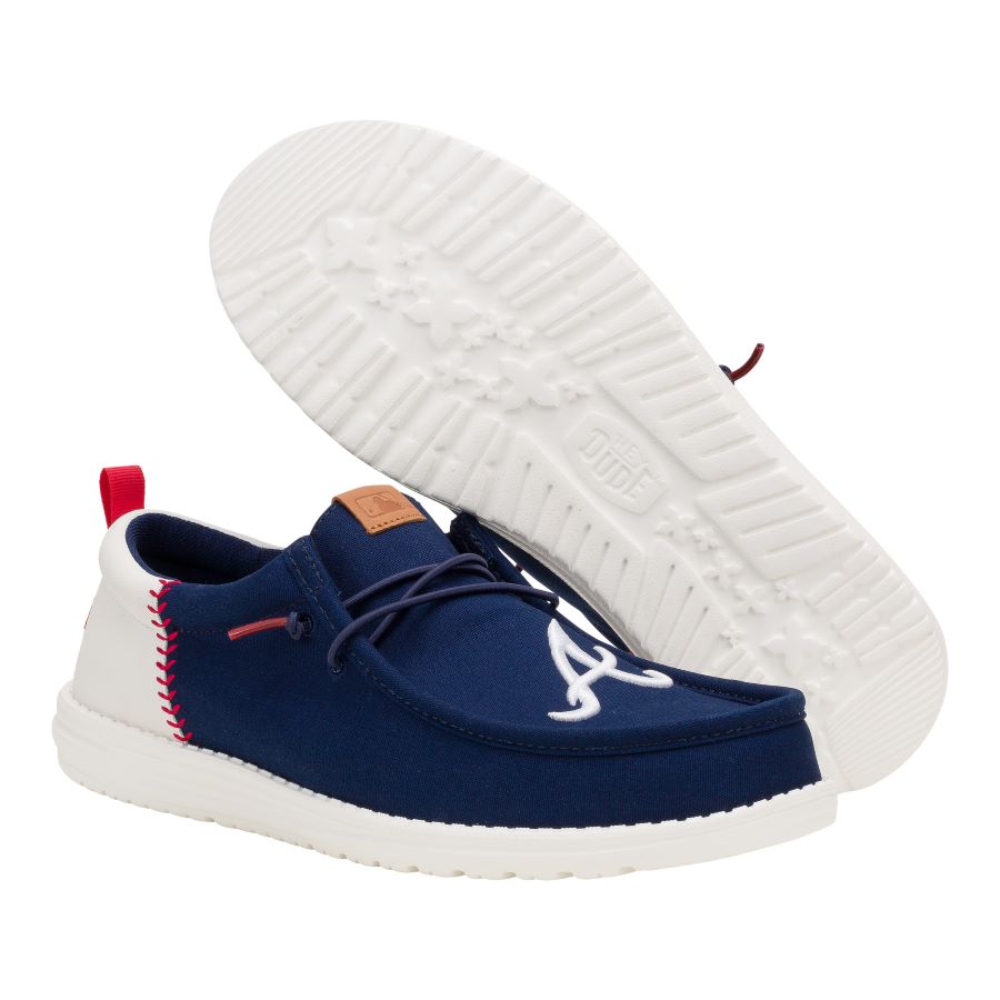 MLB Braves?Wally Funk - Braves Navy/White - Image 4