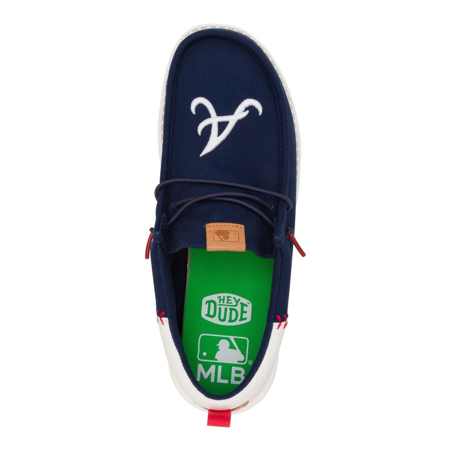 MLB Braves?Wally Funk - Braves Navy/White - Image 7