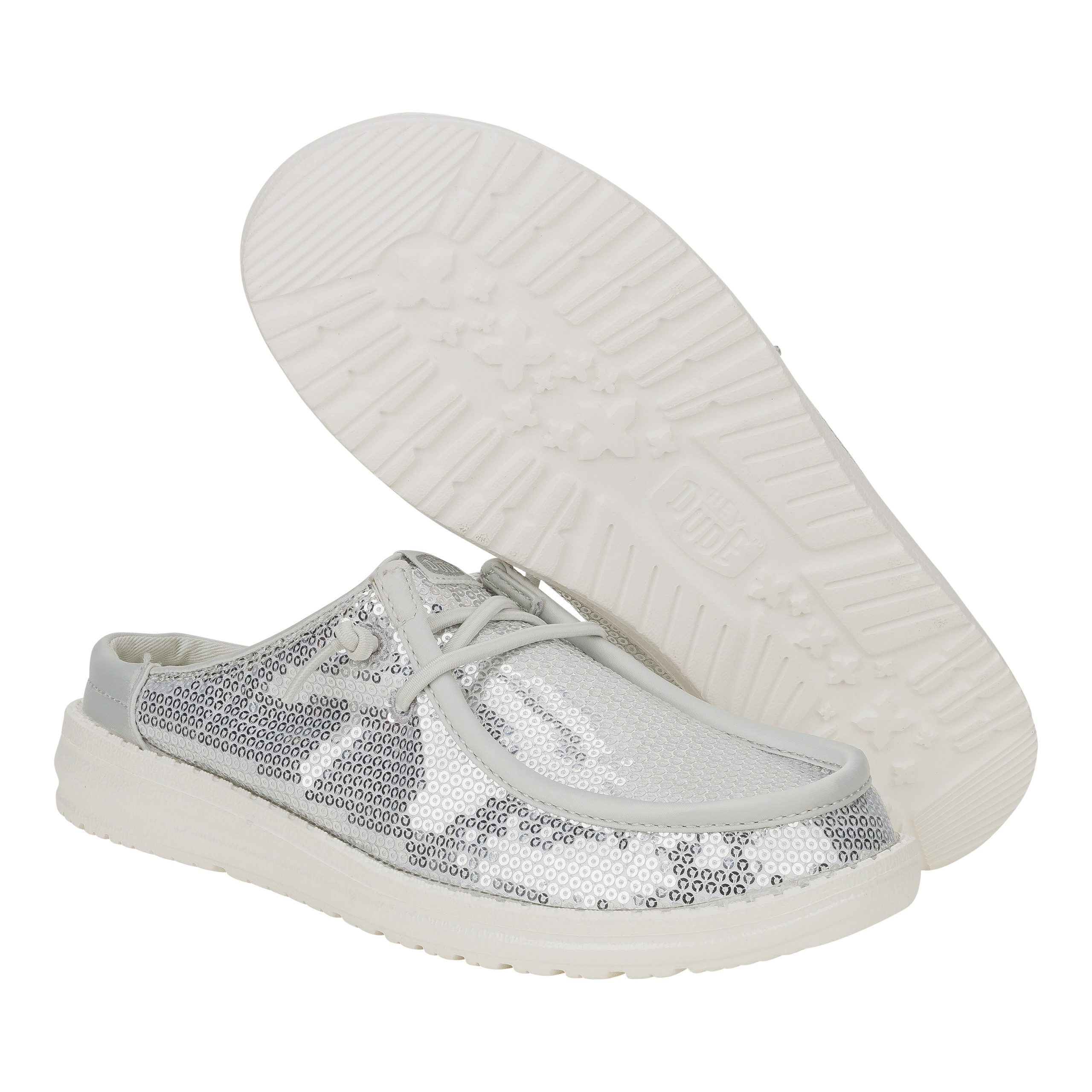 Wendy Slip Sequin - White - Image 3