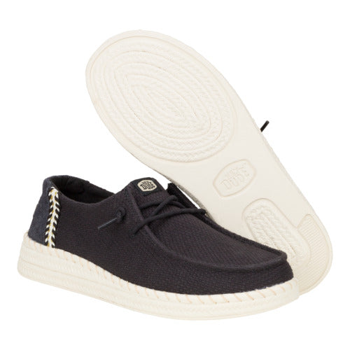 Wendy Espadrille Woven - Black - Image 4