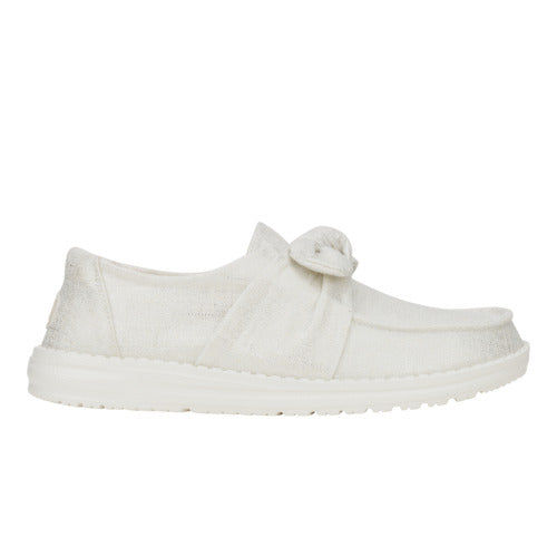 Wendy Bow Shimmer - Metallic Silver - Image 8