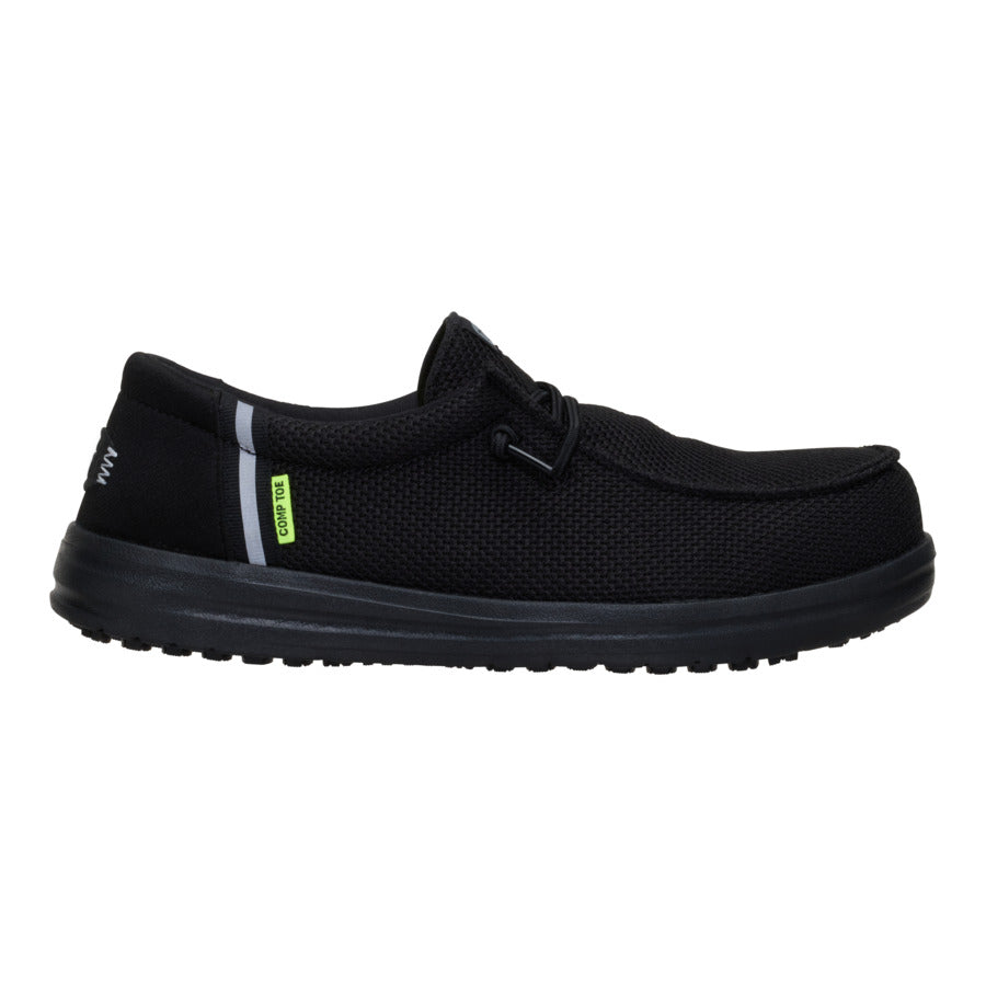 Wendy Work Comp Toe - Black/Black - Image 8