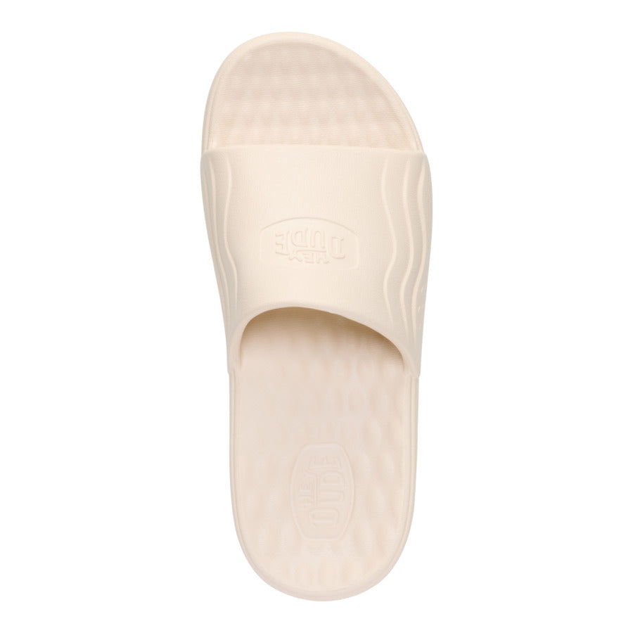 Wave Slide Womens - Off White/Bone - Image 6