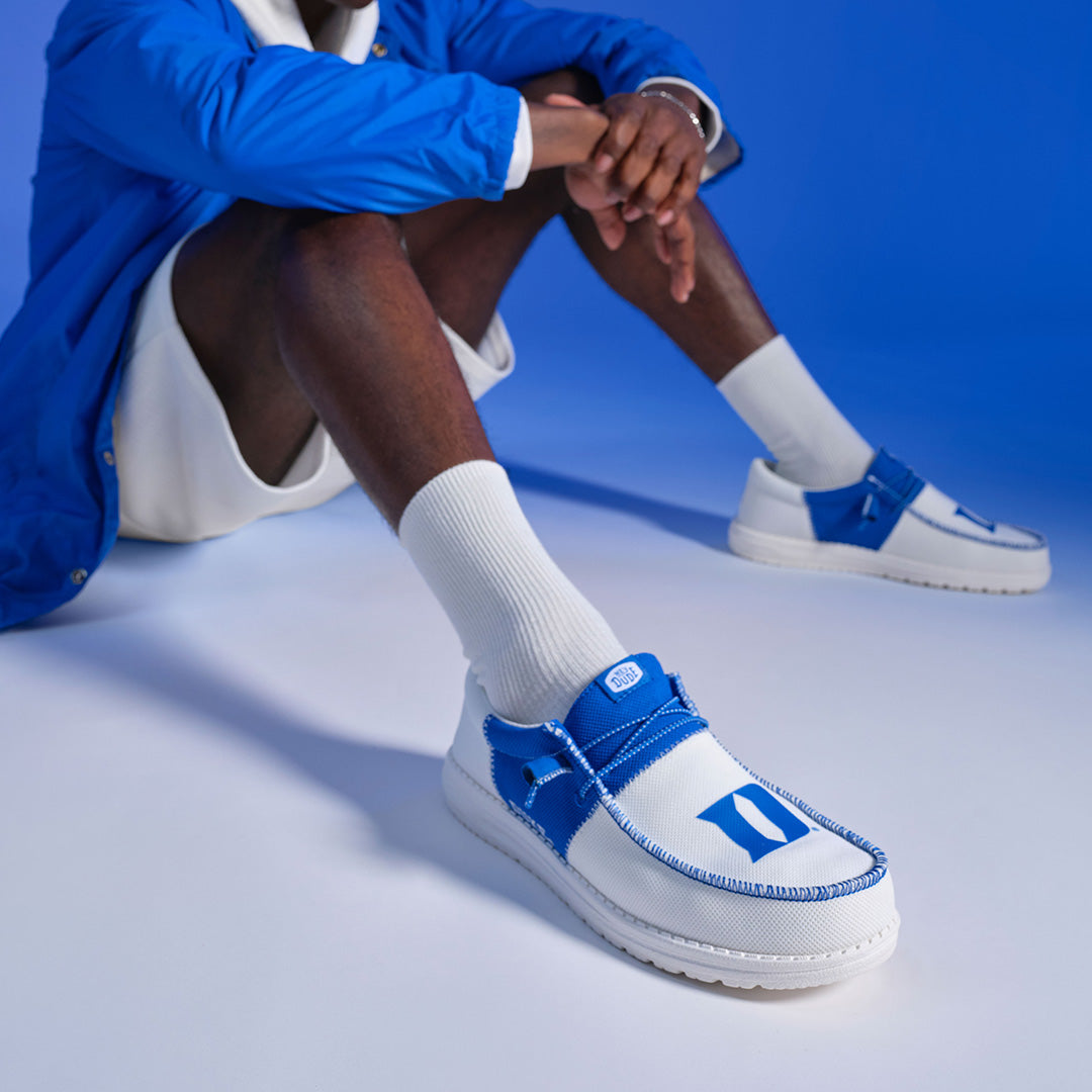 Men's Wally Tri Duke - Duke White/Blue - Image 2