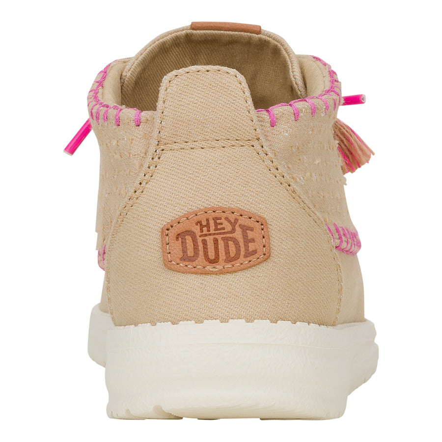 Wendy Mid Perf Canvas - Irish Cream - Image 5