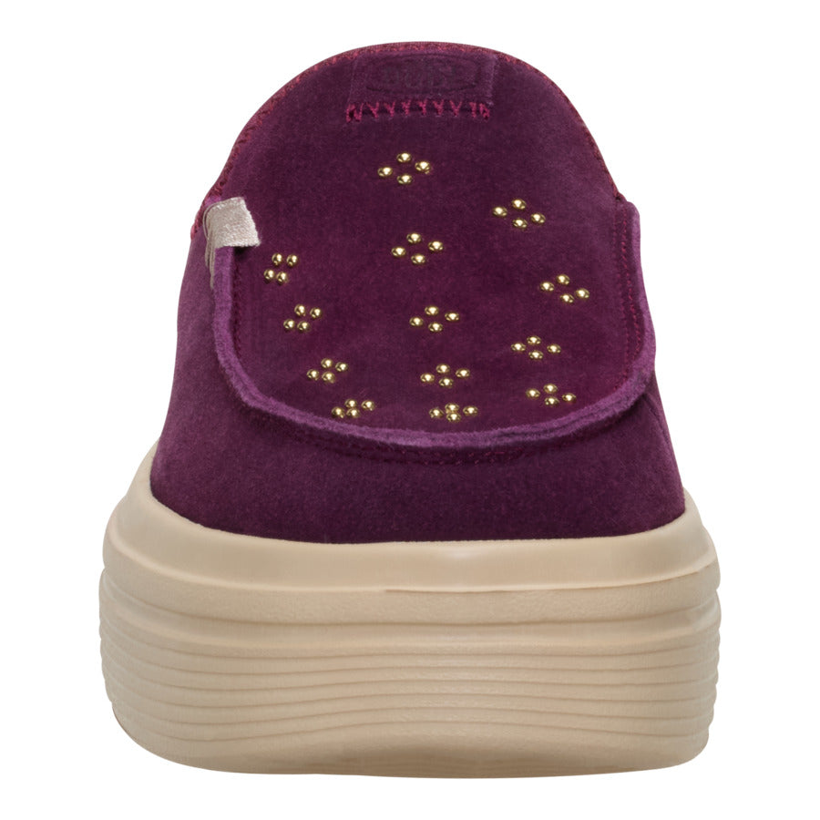 Austin Lift Suede Stud - Fig Purple - Image 4