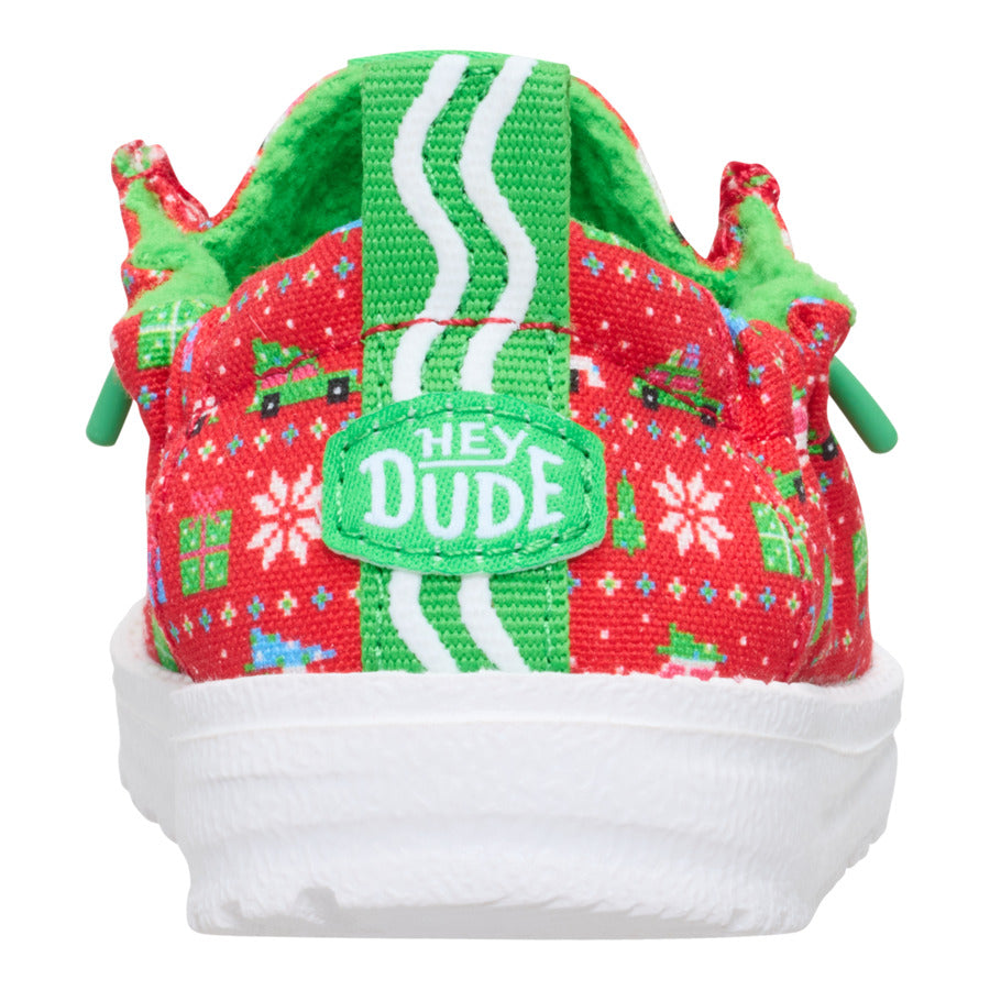 Lildude Holiday Sweater - Red/Green - Image 5