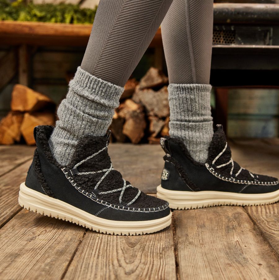 Camden Suede Cozy - Black - Image 11